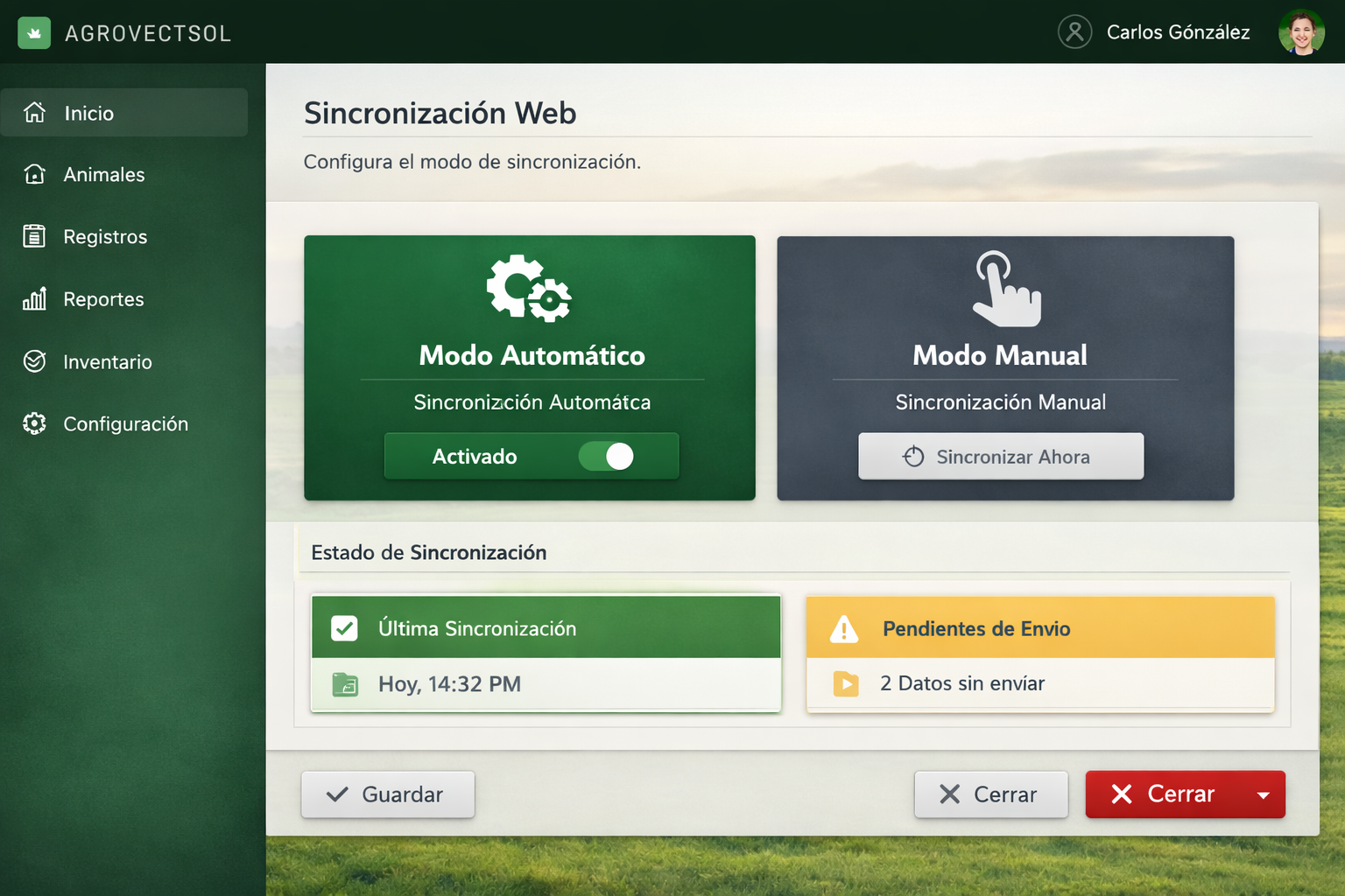 Sincronización Cloud